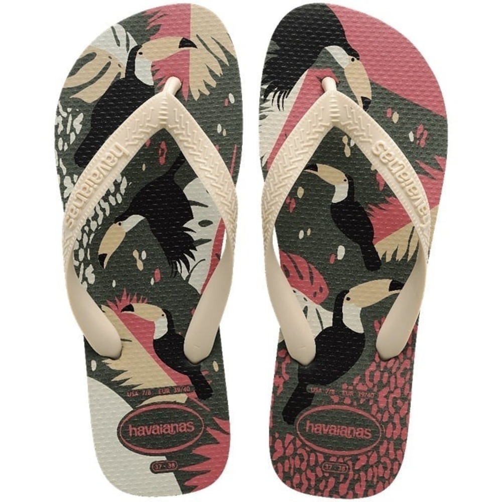 TPPR0021 W's 7/8 Havaianas Rainforest Reverie flip flops / sandals